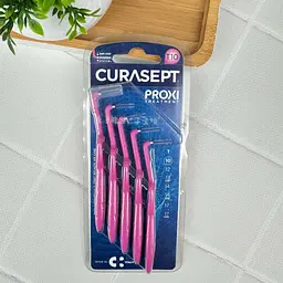 Міжзубний йоржик кутові Curasept Proxi Angle T10, ISO2 (1,0 мм, фуксія), 5 шт