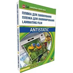 Плівка для ламінування  DA Art Antistatic А6, 125 мкм, глянсова, 100  шт. (11201011009YA)