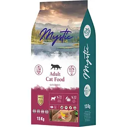 Сухий корм для дорослих вибагливих котів Mystic, 15 кг
