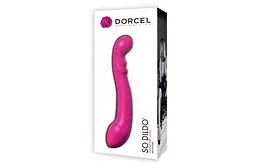 Двосторонній фалоімітатор Dorcel So V2 22.4 см фуксія - мініатюра 4