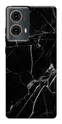 Чохол Demsky Чорний мармур для Motorola Moto G85