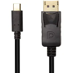 Кабель PowerPlant USB Type-C 3.1 Thunderbolt 3 (M) - DisplayPort (M), 4K, 3 м