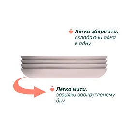 Тарілка секційна Chicco 12м+ рожева (16003.15) - мініатюра 5