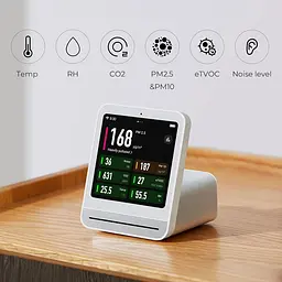 Аналізатор якості повітря Xiaomi Qingping ClearGrass Air Detector Gen 2 (CGS2) - мініатюра 5