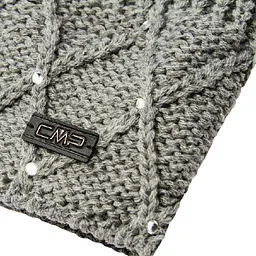 Шапка CMP Woman Knitted Hat with Crystals Grey (1097-5505202-U632 UNI) - мініатюра 2
