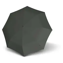 Парасоля Knirps A.200 Medium Duomatic Dark Grey UV Protection автомат, складана (Kn95-7201-08001) - мініатюра 2