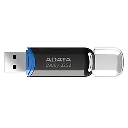 USB флеш накопичувач ADATA 32GB C906 Black USB 2.0 (AC906-32G-RBK) - мініатюра 4