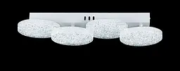 Люстра стельова LED Splendid Ray L3180/4L, 80W, біла, з пультом, 4 лампи, димер, сучасний стиль - мініатюра 2