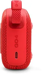 Колонка портативна 1.0 JBL Go 4 Red, 4.2 Bт, Bluetooth, живлення від акумулятора, IPX7 водонепроникна (JBLGO4RED) - мініатюра 4