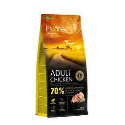 Корм сухий Profine Chicken&Potatoes для дорослих собак усіх порід з куркою та картоплею, 12 кг (арт.173069)