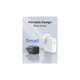 Зарядний пристрій UGREEN USB-C PD20W GaN X512 gray (55528) - мініатюра 6