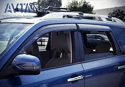Дефлектори вікон вітровики для Subaru Forester 2008-2013 - мініатюра 3