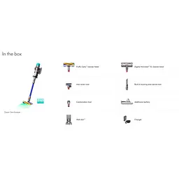Вертикальний пилосос Dyson Gen5оutsize Nickel/Blue (447923-01) [94660] - мініатюра 2
