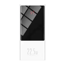 Портативна батарея Powerbank Baseus Super Xiaomini Digital Display 10000 mAh 22.5W PPMN-A02 White