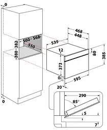 Мікрохвильова піч Whirlpool WMD54MX (7163805) - мініатюра 4