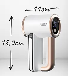 Машинка для видалення катишків Adler AD 9617 LCD 6 лез 5 Вт - мініатюра 3