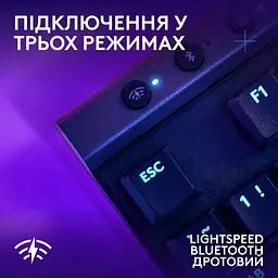 Клавіатура бездротова Logitech G515 LIGHTSPEED TKL (920-012565) чорна - мініатюра 3
