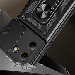 Панель BeCover Military для ZTE Blade A54 Black (712172) - мініатюра 5