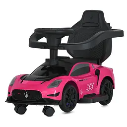 Дитяча каталка-толокар 2 в 1 з ручкою Bambi 33х68х31 см det0015307 - мініатюра 6