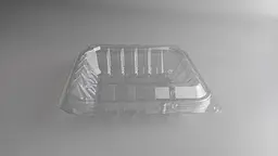Кришка для харчової упаковки L4-125, на 0.125 кг, 50 шт, 143x96x35 мм, колір прозорий для фасування, зберігання та транспортування - мініатюра 2
