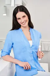 Електрична зубна щітка Oral-B Special Edition Genius X Rose Gold, рожевий - мініатюра 9