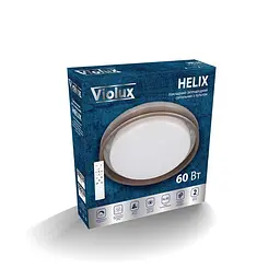 Світильник LED smart HELIX+пульт 60W 3000-6000K IP20 срібний Violux ( 220255 ) - мініатюра 9