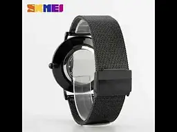Кварцовий чоловічий годинник Skmei 1181 Large (Чорний) - мініатюра 6