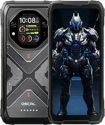 Смартфон Blackview Oscal Tank 1 12/256GB Black