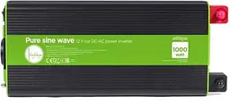 Інвертор EnerGenie 12V/230V 1000W (2000W peak power) чиста синусоїда (EG-PWC-PS1000-01 1000 Вт (EG-PWC-PS1000-01) - мініатюра 2
