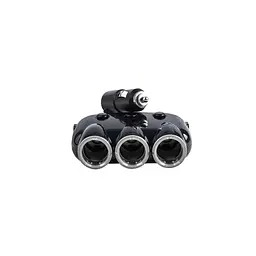 Адаптер автомобільний KONI STRONG KS45 3Socket 10A/120W 2 USB - мініатюра 3