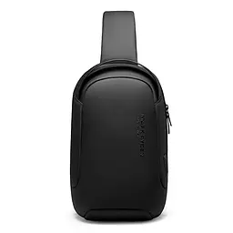 Рюкзак міський Mark Ryden на одне плече 7510 USB 7 л чорний (16260) - мініатюра 2