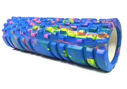 Масажний ролер EasyFit Grid Roller Multi 30 см синій (EF-20161-BL)