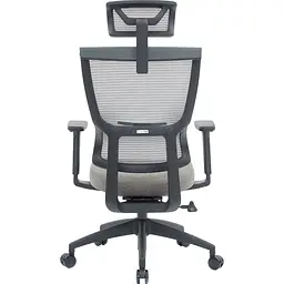 Офісне крісло OfficePro Elegant OC600-B-DG-DG Black/Dark Gray [148650] - мініатюра 4
