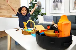 Игровой набор Hot Wheels Monster Trucks Трюки в шине (GVK48) - мініатюра 9