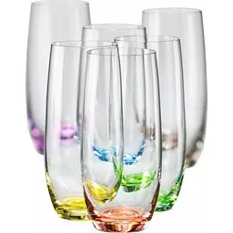 Стакан для води Bohemia Rainbow, 350 мл, 6 шт. (25180/D4662/350) - мініатюра 2