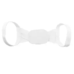 Коректор постави Chest Belt, білий, ортопедичний, еластичний, регульований ремінь підтримки спини - мініатюра 2