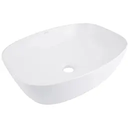 Раковина накладна Qtap Cardinal 500×380×140 White з донним клапаном QT04116302W48464