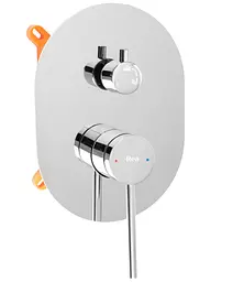Душова система прихованого монтажу Rea Oval + Box хром REA-P8415, Хром - мініатюра 2