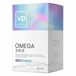 Омега комплекс VPLabs Omega 3-6-9 60 капсул