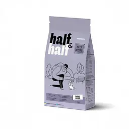 Сухий корм Half&Half Халф Халф для дорослих собак маленьких порід, з яловичиною, 2 кг (арт.20727)