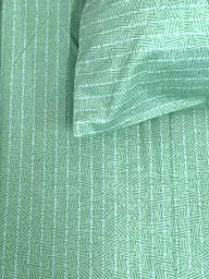 Комплект постільної білизни Ecotton полуторний 150х215 см Папороть зелена 21006 (23348) - мініатюра 4