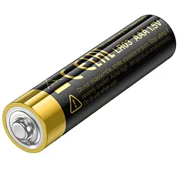 Батарейки Hoco JA2B AAA LR03 Alkaline 4 pcs Black - мініатюра 2