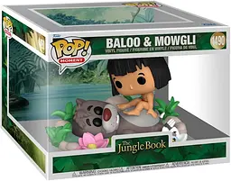 Фігурка Funko Pop Книга джунглів Мауглі та Балу Jungle Book Mowgli with Baloo 10 см FP JB MB 1490 - мініатюра 3