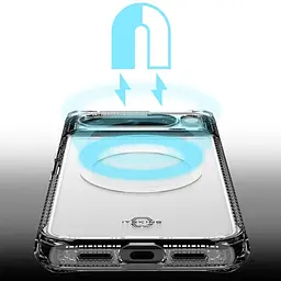 Оригінальний протиударний чохол Itskins Ultra Hybrid MagSafe для Google Pixel 8 (6.2") прозрачный - мініатюра 13