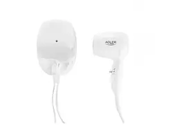 Фен Adler AD 2252 1600 W готельний настінний для волосся - мініатюра 4