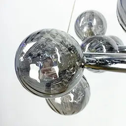 Підвісна люстра в хромі Arte Lamp Bolla Line.F MJ 17-600 CH+GR - мініатюра 4
