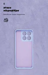 Чохол ArmorStandart ICON для ZTE Blade A35 4G / A55 4G Camera cover Lavender - мініатюра 4