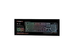Клавіатура REAL-EL 8700 Gaming Backlit Black - мініатюра 4