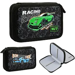 Пенал твердий Yes подвійний HP-01 Racing Life (533715) - мініатюра 2