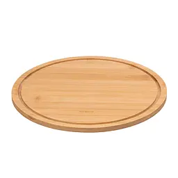 Блюдо бамбукове Ardesto Midori з кришкою 28 см прозоре (AR0945) - мініатюра 4